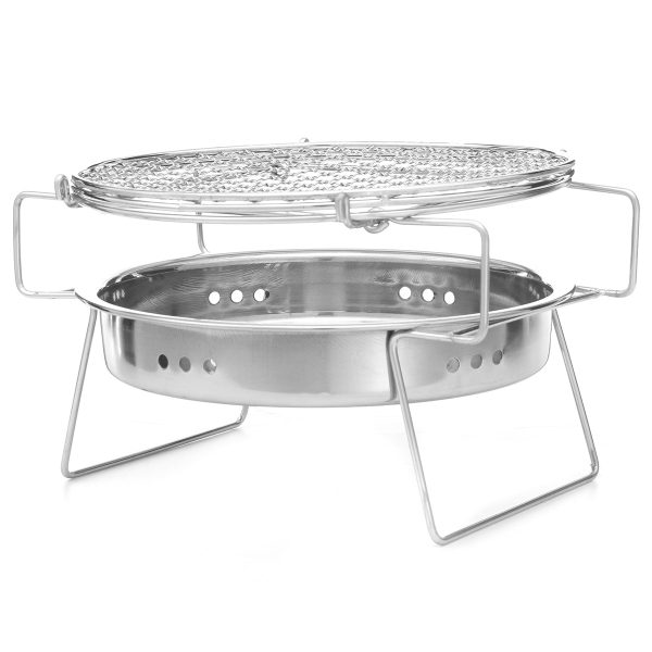 Mini Outdoor Stainless Steel Portable Folding BBQ Grill