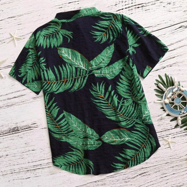 Men's Casual Button Hawaiian Shirt